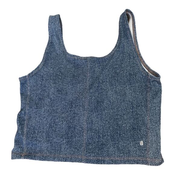 Ideology - Denim Color Crop Tank Top (NWOT) - Picture 4 of 8